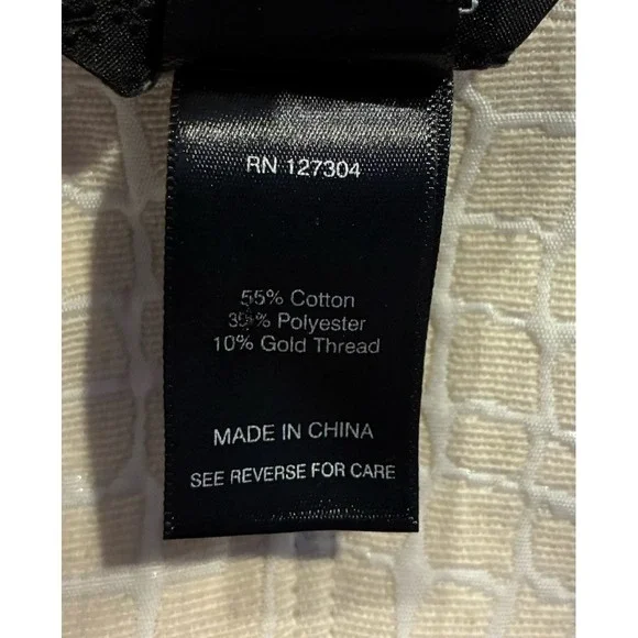 Ali Miles Peplum Swing Jacket 1X Ivory Womens Textured Knit 3/4 Sleeve - Picture 6 of 6